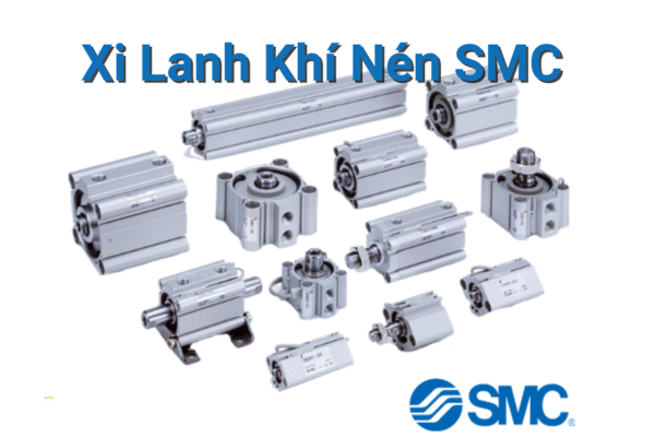 Các dòng xy lanh khí nén SMC phổ biến và ứng dụng trong thực tế