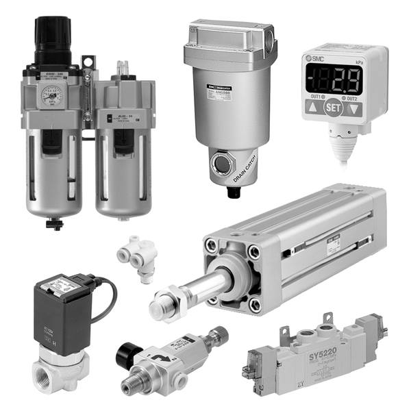 Phụ kiện khí nén SMC đa dạng, chính xác, dẫn đầu công nghệ Nhật Bản